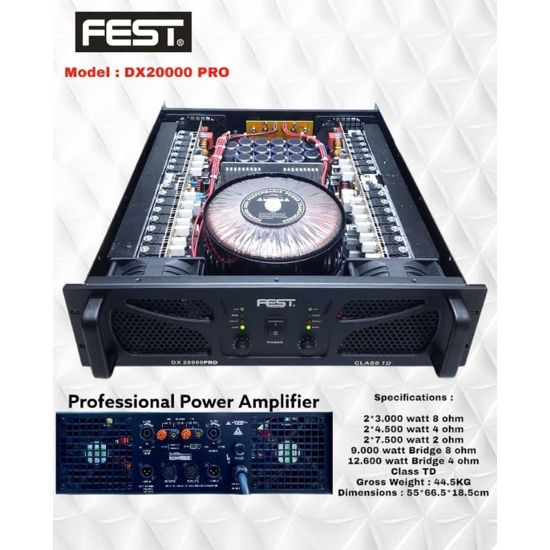 power fest dx20000 pro
