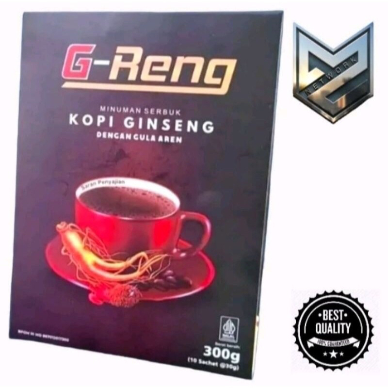 

Kopi G-RENG Hrg per 1 Sahcet//Kopi Ginseng Stamina Pria Dewasa//Kopinya Pria Dewasa//Kopi Kuat dan Tahan Lama