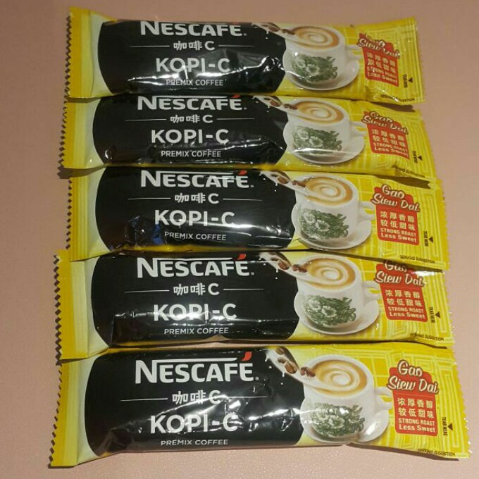 

NESCAFE KOPI C GAO SIEW DAI (PER SACHET) 1 STICKS 26g ECER