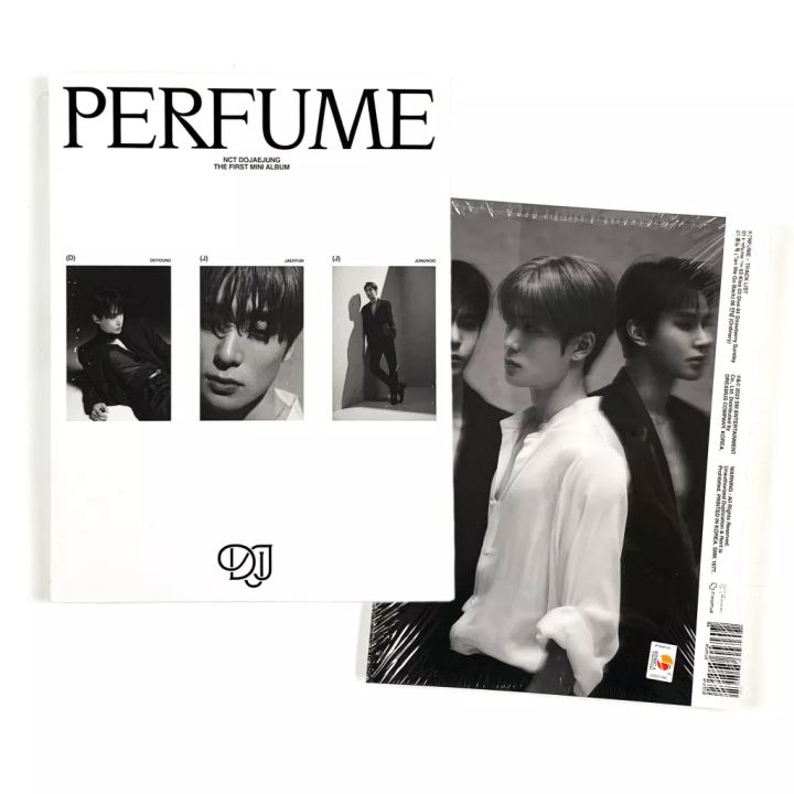 NCT DJJ DOJAEJUNG PERFUME SEALED ALBUM + POB MECIMA PHOTOCARD BENEFIT DOYOUNG JAEHYUN JUNGWOO