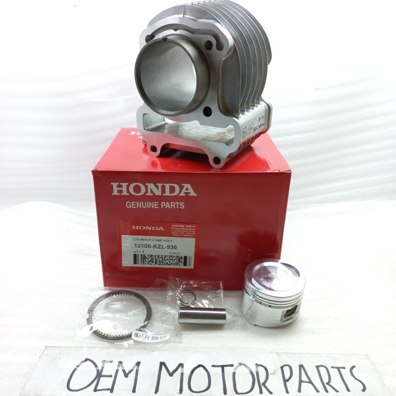 Blok seher set piston kit honda beat fi injeksi, kasar 2013/2014 KZL