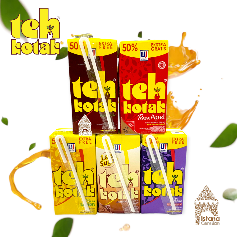 

Teh Kotak Jasmine / Apel / Blackcurrant / Lemon / Less Sugar 300 ML