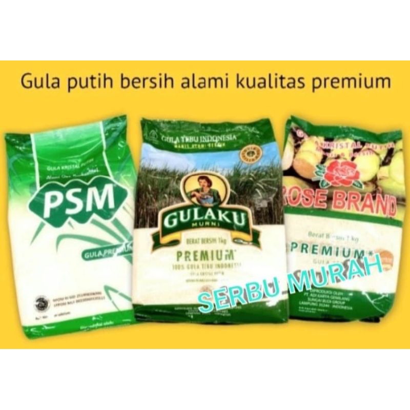 

Gula Pasir putih 1kg