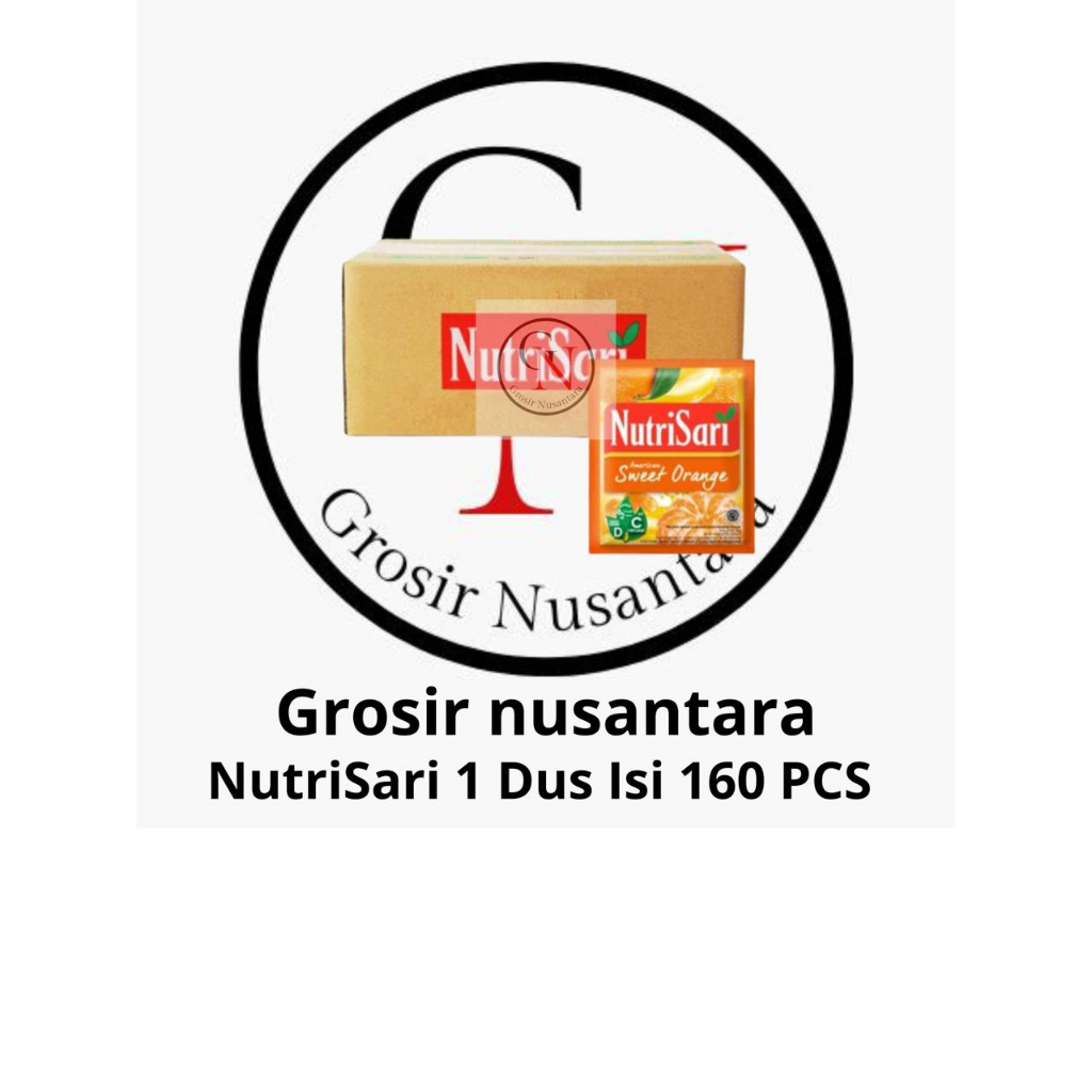 

Nutrisari Varian Rasa Bisa Mix 1 Dus Isi 160 Sachet