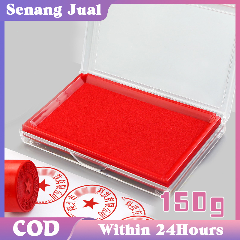 

Stamp Pad Inkpad Stamp Merah Cepat Kering Untuk Stempel Dan Sidik Jari Sekolah Atau Pribadi