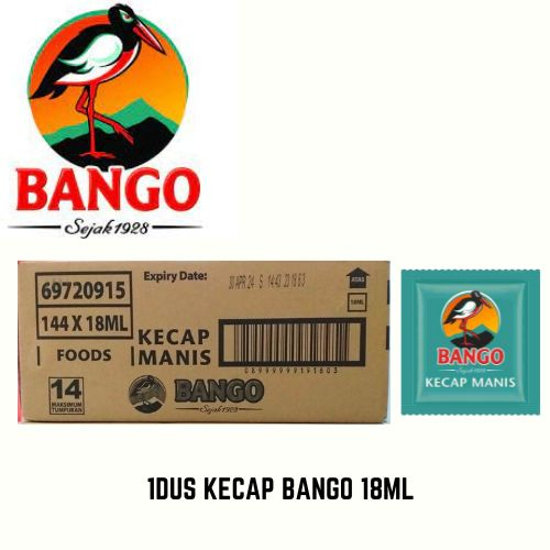 

1 kardus kecap bango 18 ml isi 144pcs - KOPISHOP88