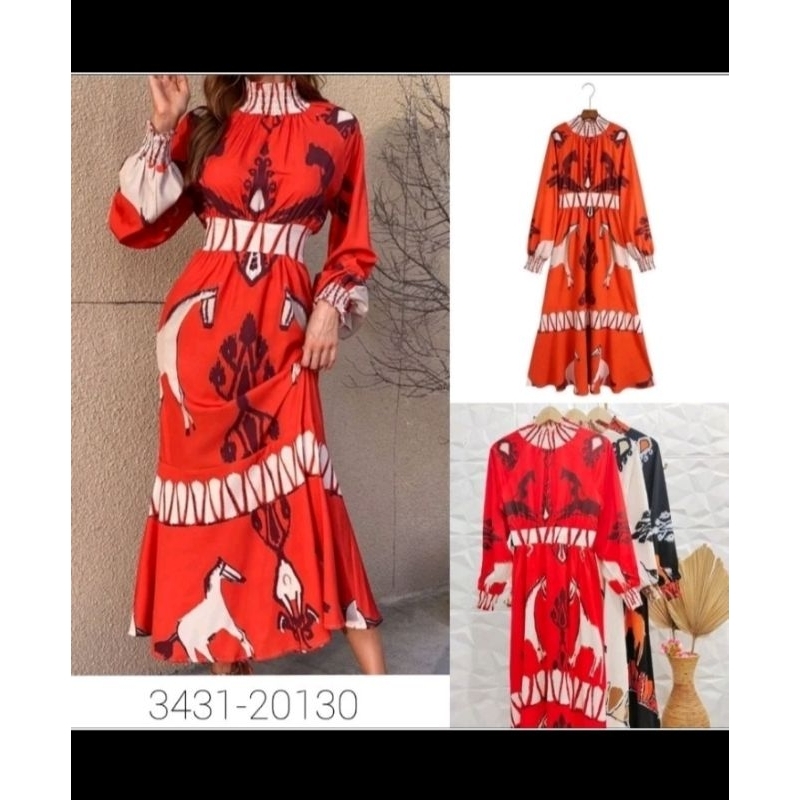 Dres/gamis Bangkok import premium bangkok dres/gamis