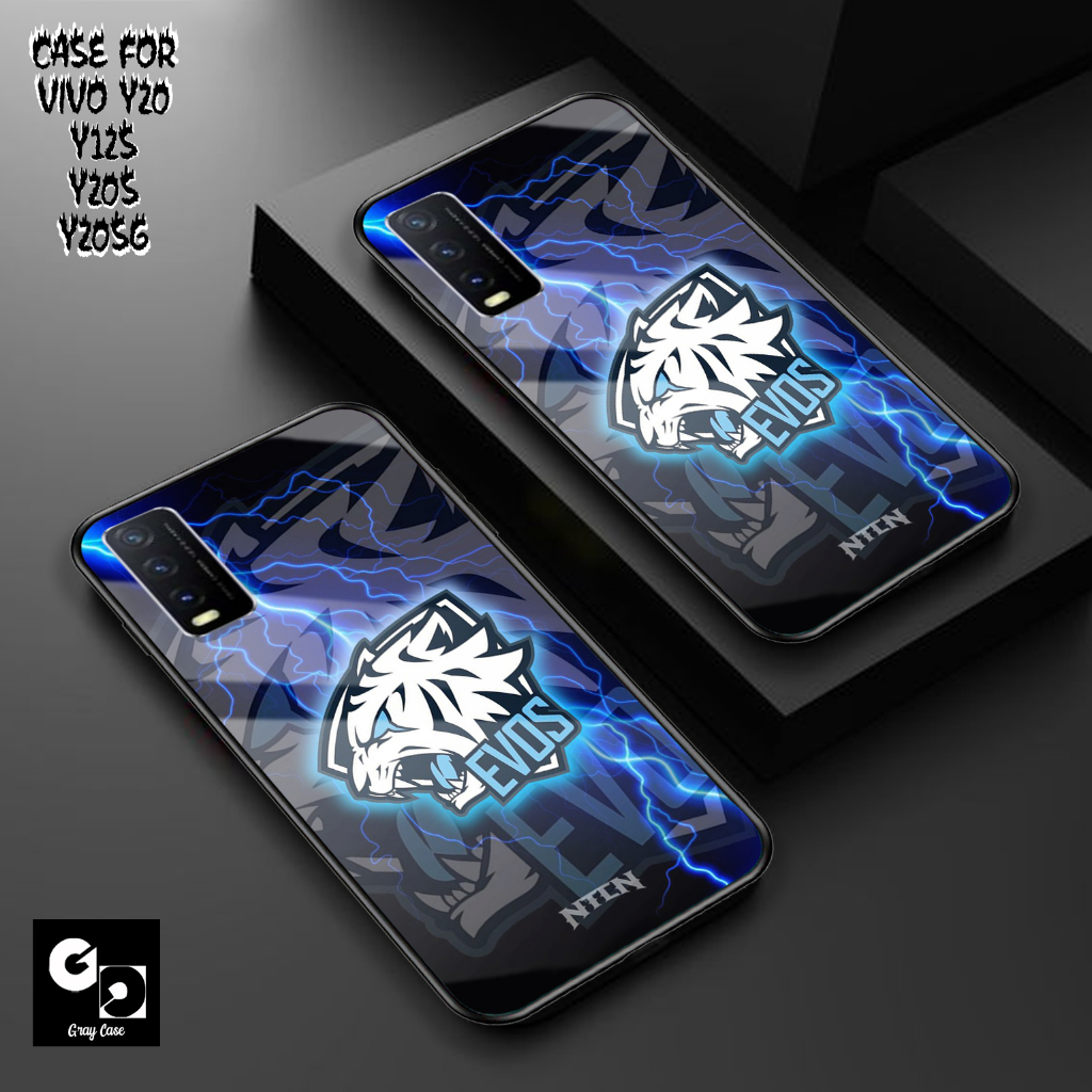 Case Vivo Y20 / Y12S / Y20SG / Y20S  - Casing Vivo Y20 / Y12S / Y20SG / Y20S   { ESPORT EVOS } Silik
