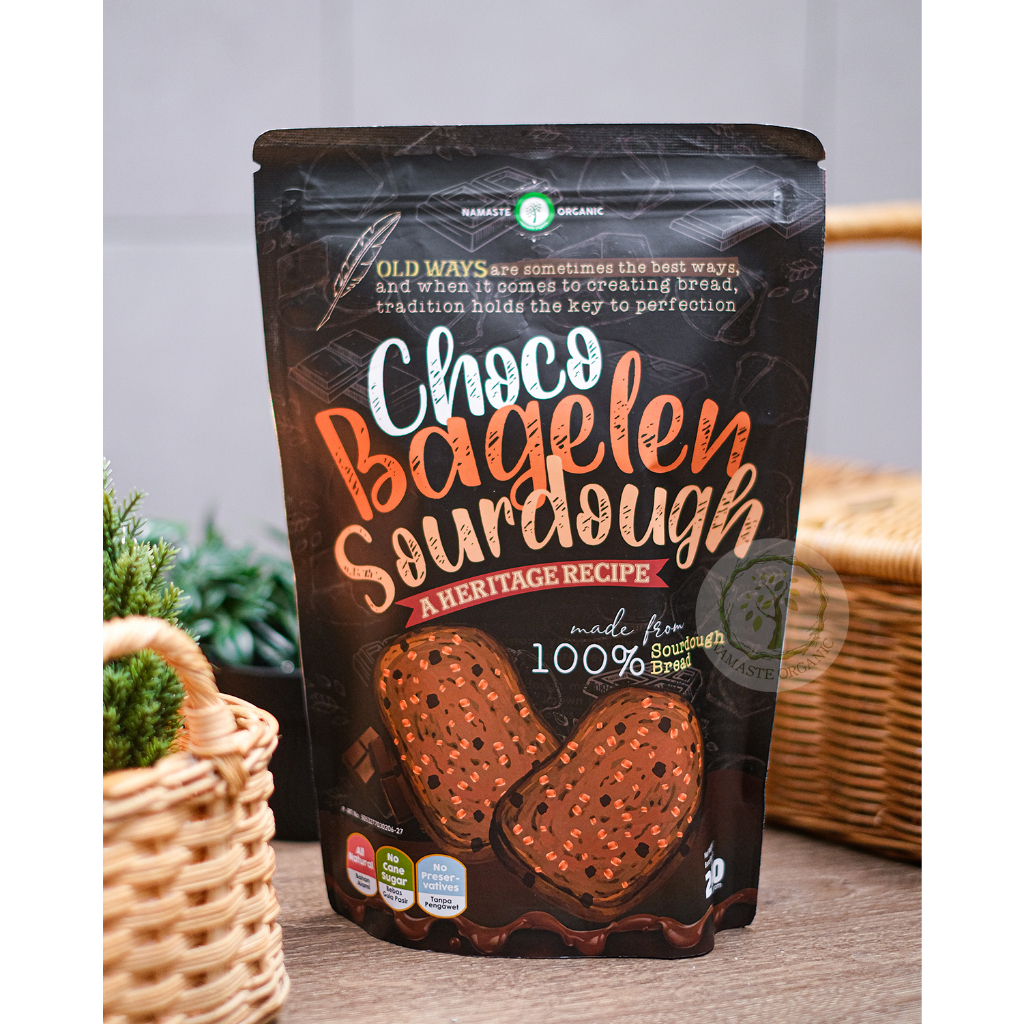 

CHOCO BAGELEN SOURDOUGH - MADE FROM SOURDOUGH BREAD 240GR