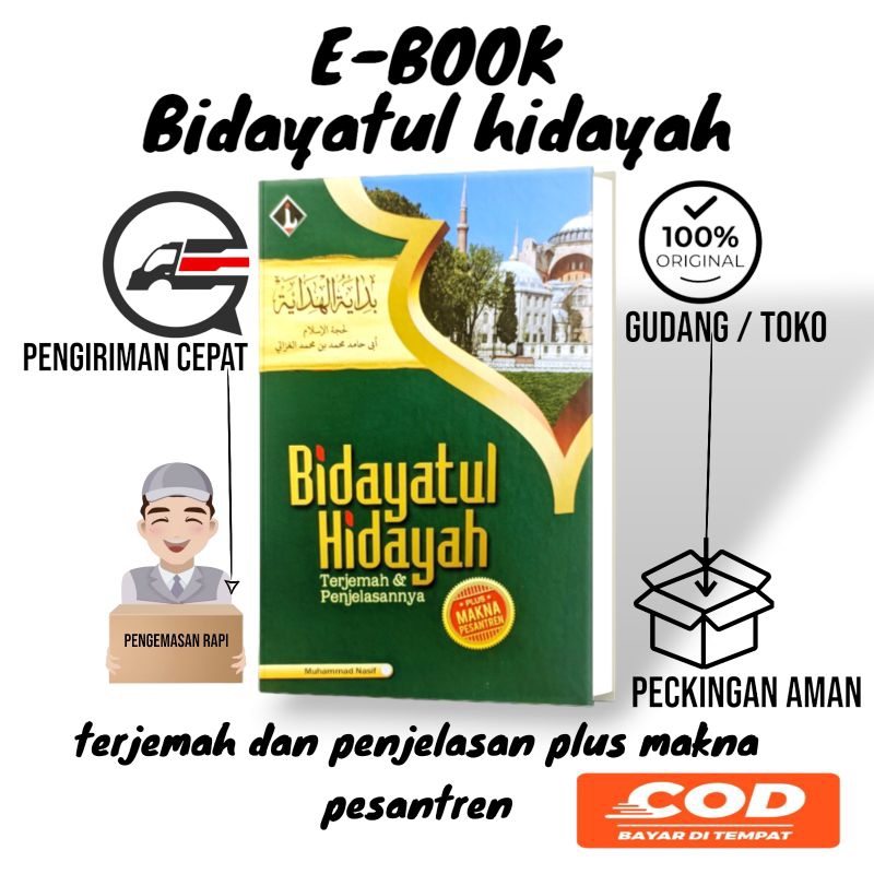 

bidayatul hidayah terjemah plus makna lux - hard cover