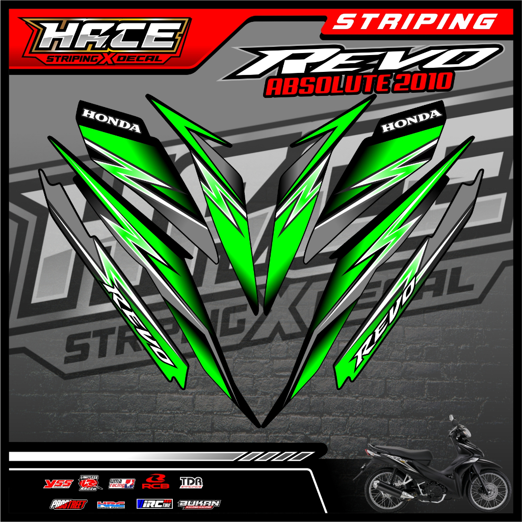 STICKER STRIPING REVO ABSOLUTE 2010 - STRIPING REVO ABSOLUTE 2010 PREMIUM 06