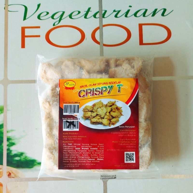 

CRISPY T, 500g, MAITRI, HALAL, (FROZEN FOOD)