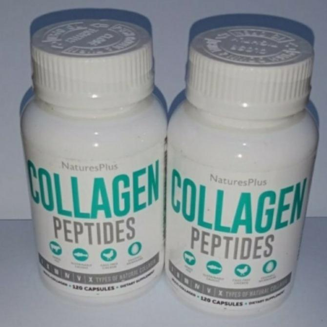 𝐆𝐑𝐀𝐓𝐈𝐒𝐎𝐍𝐆𝐊𝐈𝐑 • 100% ORIGINAL Natures Plus Collagen Peptides Multi 120 Capsule