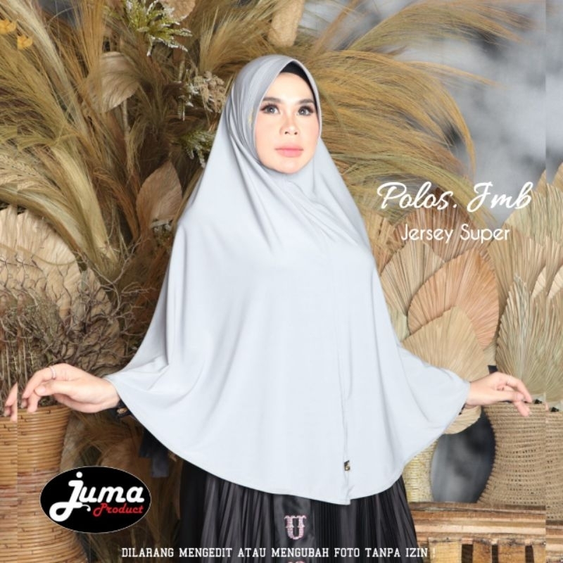 JILBAB INSTAN JUMA PET JUMBO XL JERSEY
