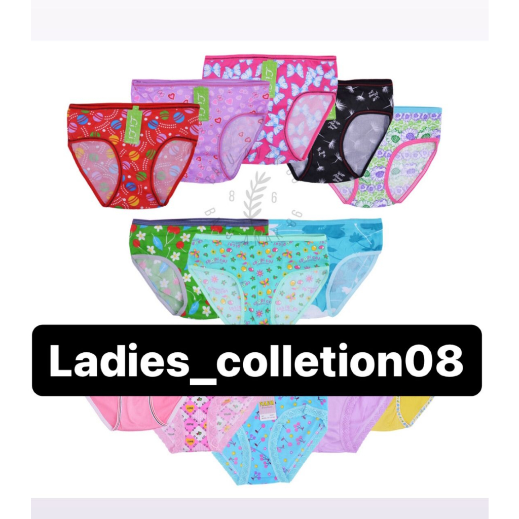 1 LUSIN CELANA DALAM WANITA ANAK PEREMPUAN/CD ANAK ABG/CD ANAK USIA 6 TAHUN - 14 TAHUN