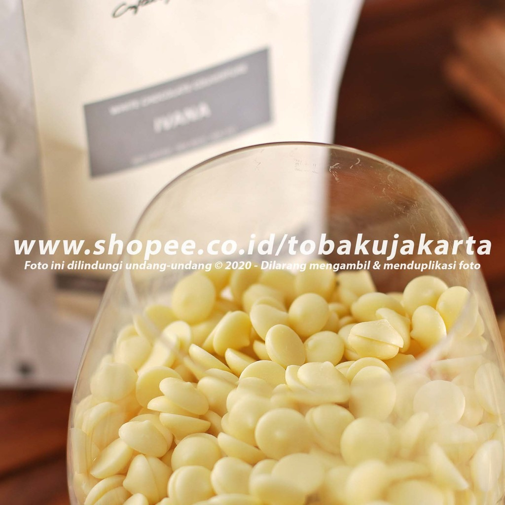 

DLA Naturals - IVANA 30% 250gr White Chocolate Couverture Cokelat Putih