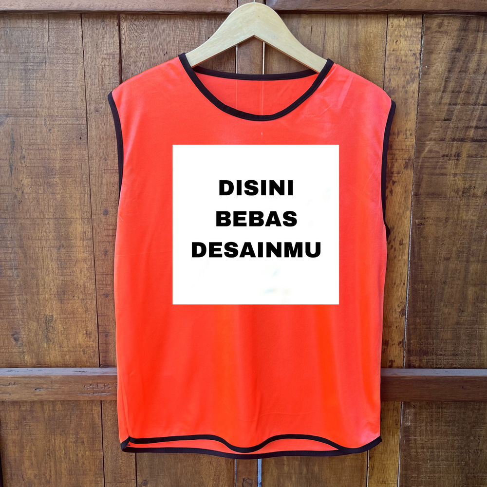 Rompi Custom Latihan Futsal Sepakbola Dewasa