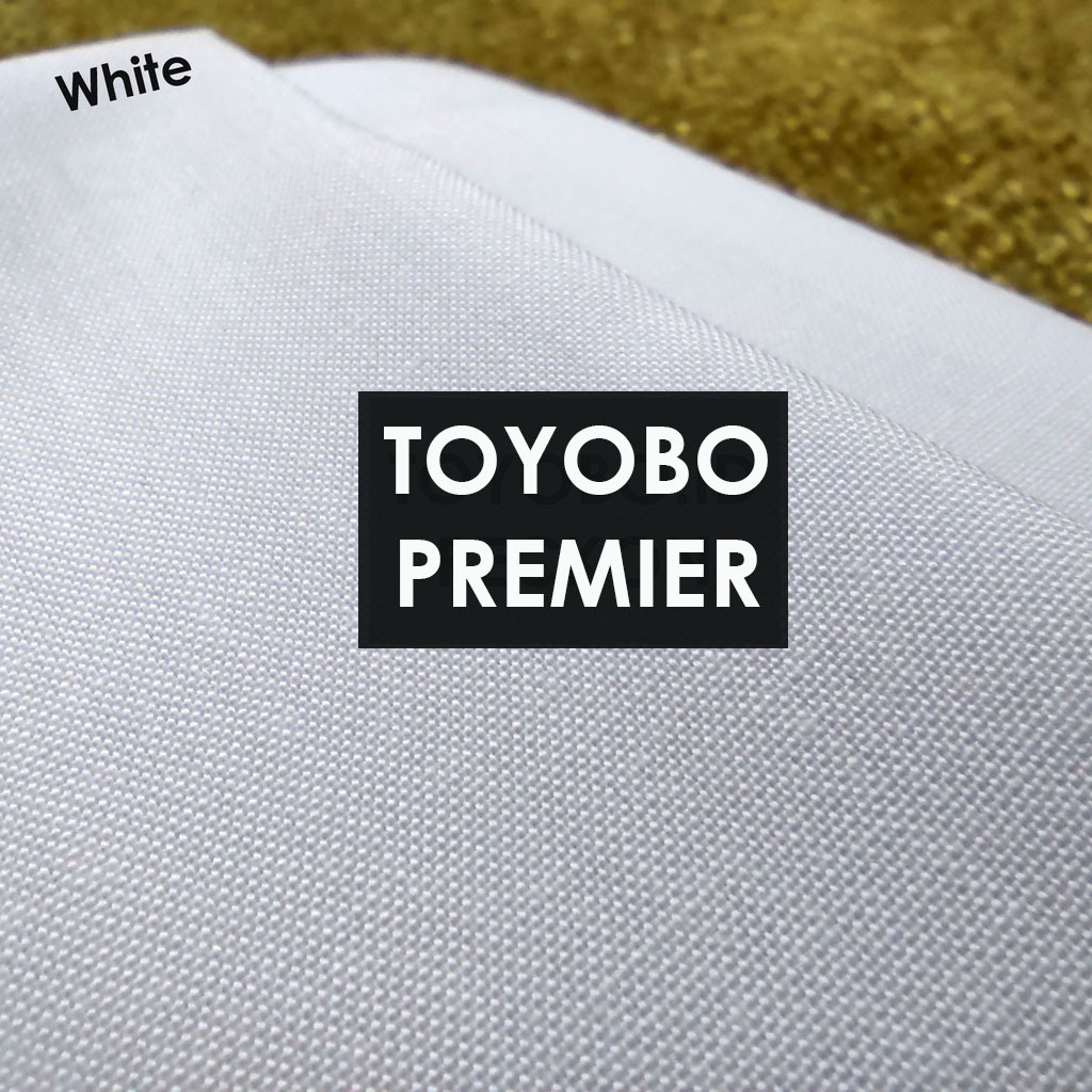 Kain Toyobo Premier Kain Katun Premium Toyobo / Katun Toyobo L : 150 cm Warna Putih