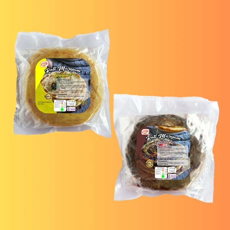 

[PAKET 2 MIX] ROTI MARYAM ORIGINAL & COKELAT