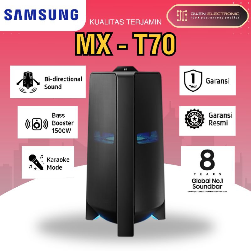 SAMSUNG HIFI KARAOKE MX-T70/MXT70/
MX T70