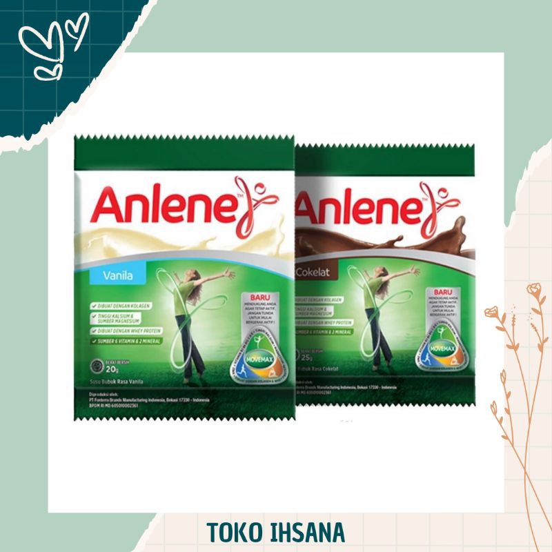 

ANLENE Sachet Renteng 20gr x 10s Coklat Vanila
