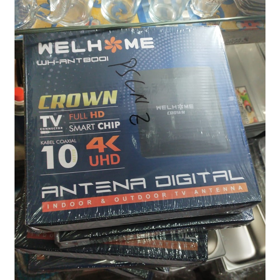 Antena Televisi Merk WELHOME wh-8001 Antena Digital WELHOME WH 8001