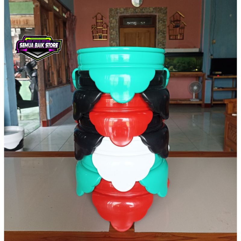 TEBOK PVC HELOPET MURAH COCOK BUAT BURUNG PLECI KANDANG HELOPET