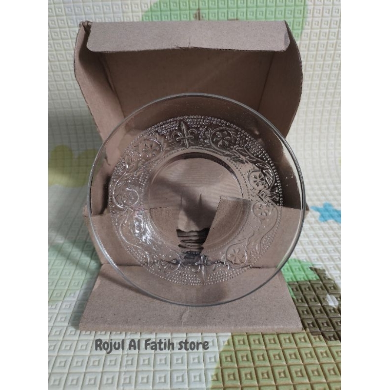 Lepek Kaca/Tatakan Gelas/Lepek Beling