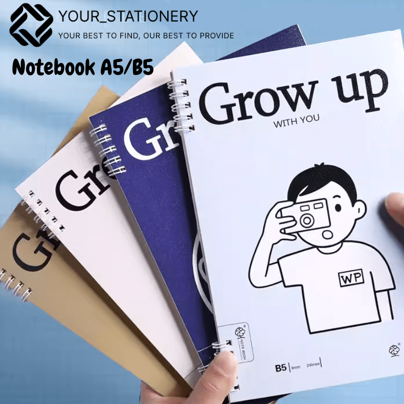 

[Your_Stationery] A5/B5 Notebook /Buku Tulis Ring A5 / Buku Tulis Sekolah isi 60 lembar