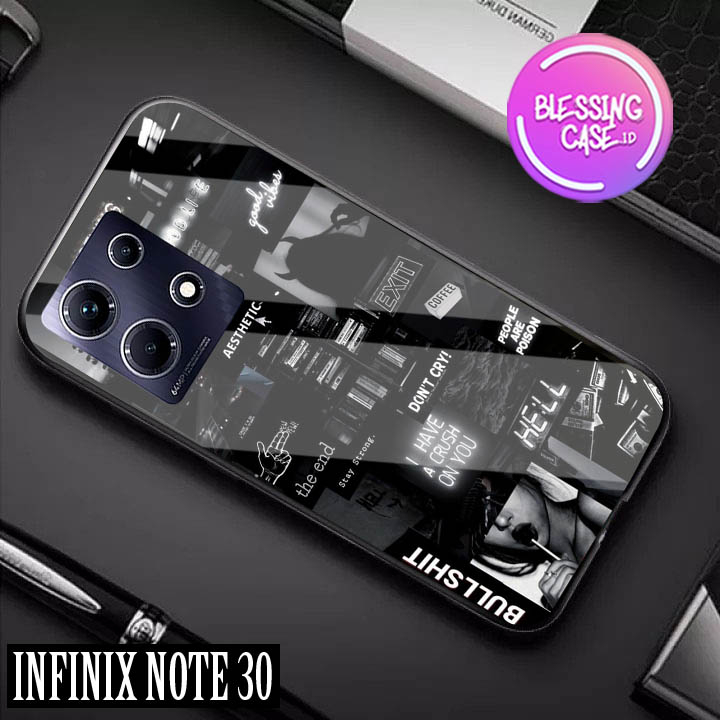 [BSC-14] Softcase Glass kaca INFINIX NOTE 30 - [Kamera Protect] INFINIX NOTE 30 - pelindung hp INFIN
