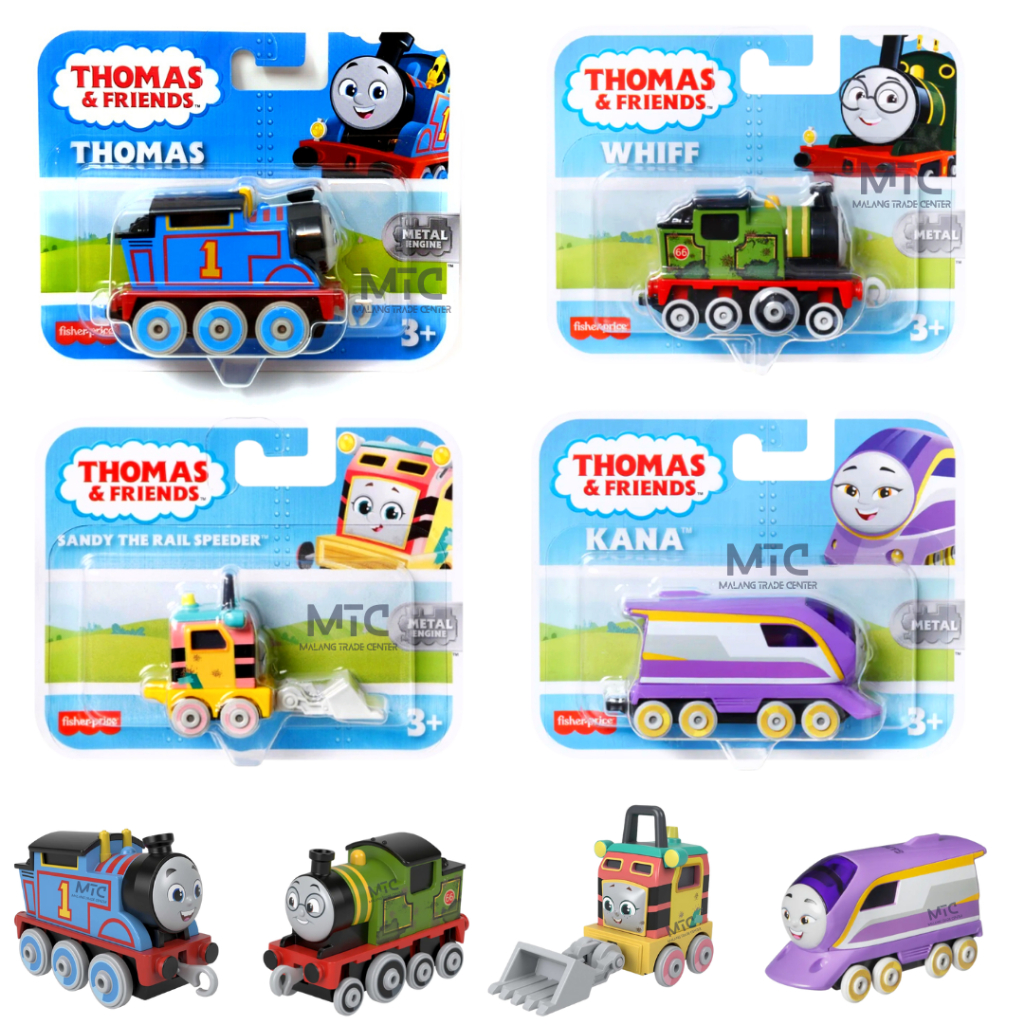 Thomas &amp; Friends Metal Engine NEW LOOK - Mainan Kereta Anak(Thomas) - Mainan Kereta Anak