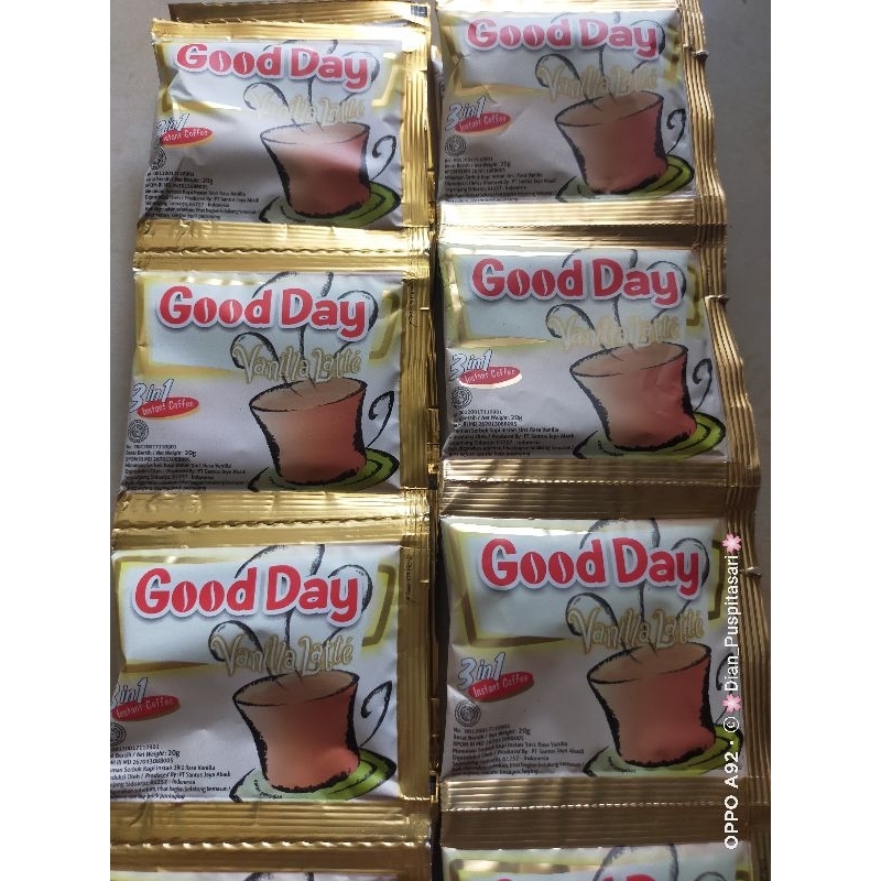 

KOPI GOOD DAY VANILLA LATTE 1 RENTENG (10 pcs)