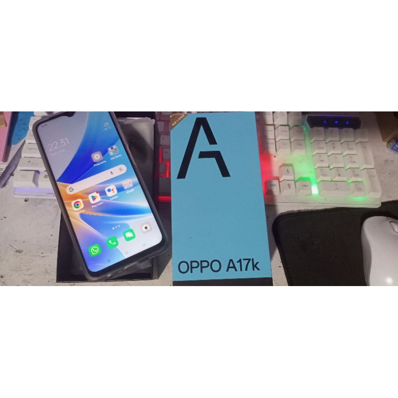 Oppo A17k 3/64GB bekas