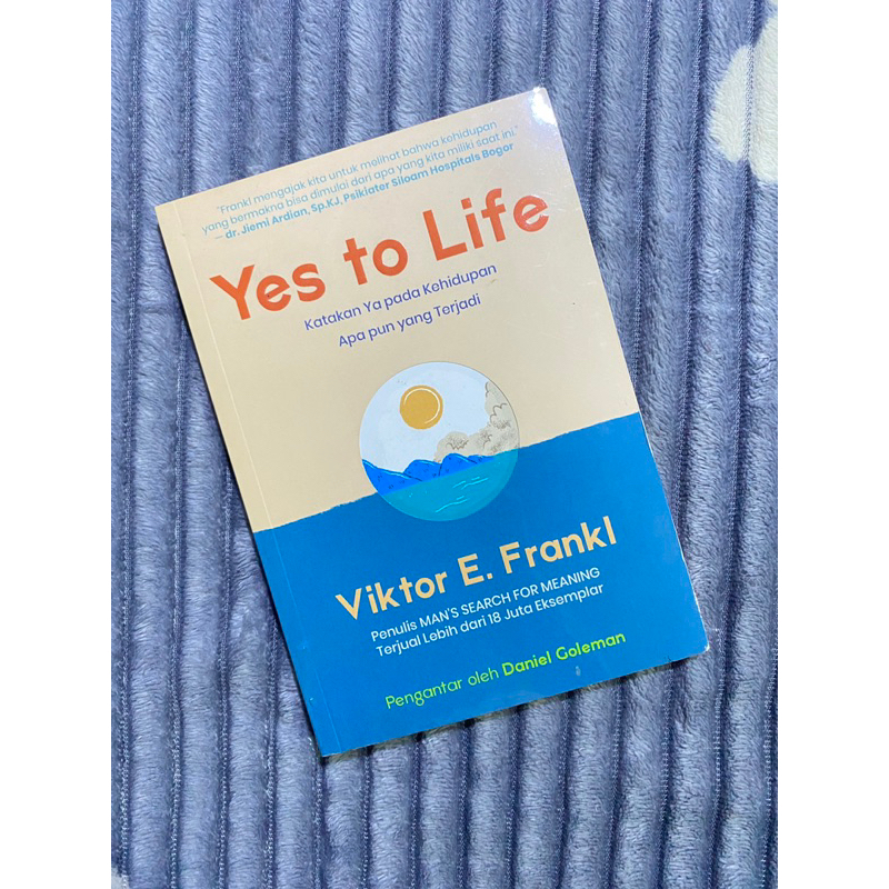 PRELOVED Buku Yes To Life - Viktor E.Frankl