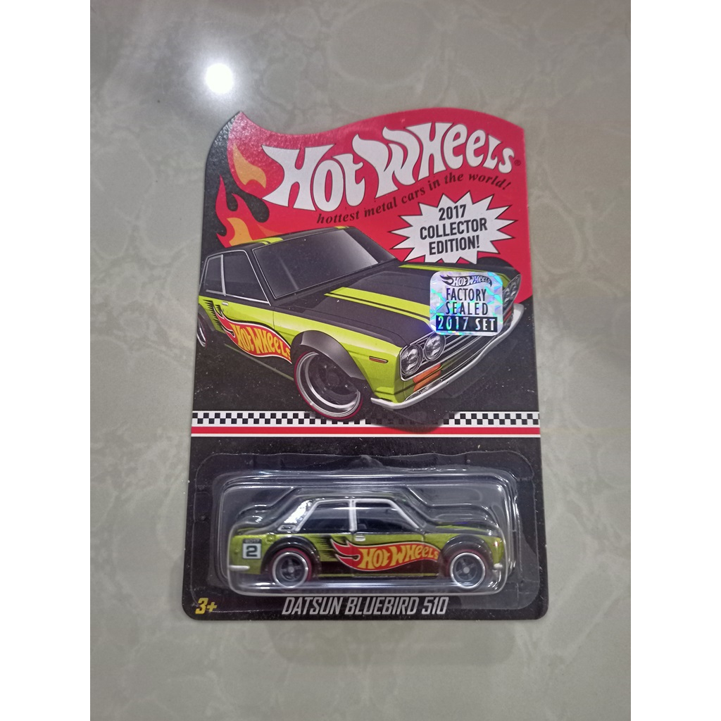 HOTWHEELS DATSUN BLUEBIRD 510 COLLECTOR EDITION FS