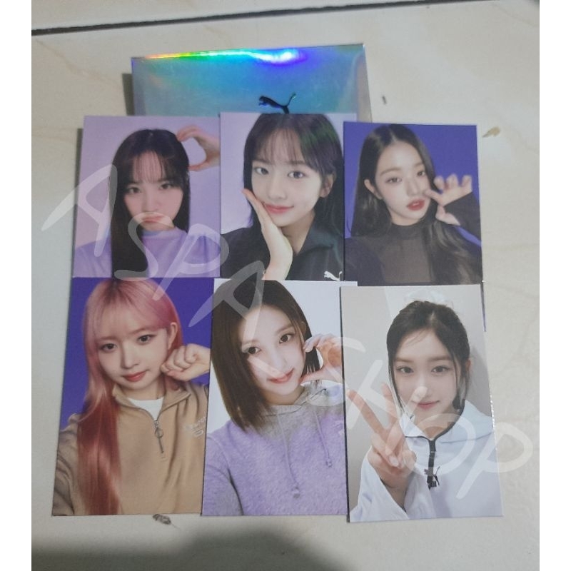 [READY] PUMA X IVE PHOTOCARD SET NEGO TIPIS