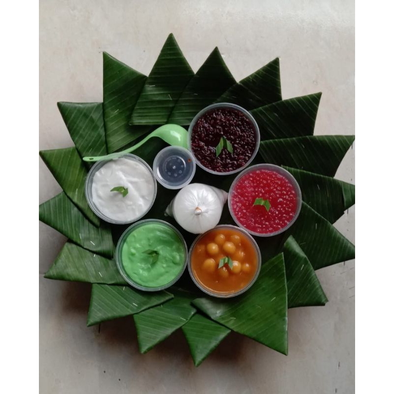 

bubur campur tempeh 10 orang