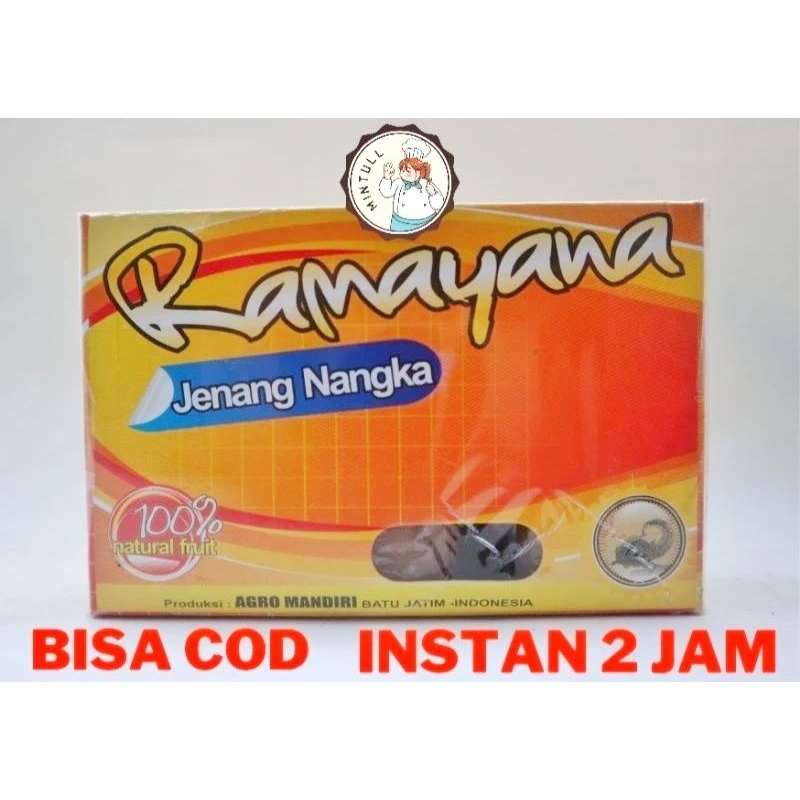 

CAMILAN KUE JENANG BUAH NANGKA RAMAYANA ISI 12 BIJI SNACK ENAK MURAH OLEH-OLEH KHAS BATU MALANG