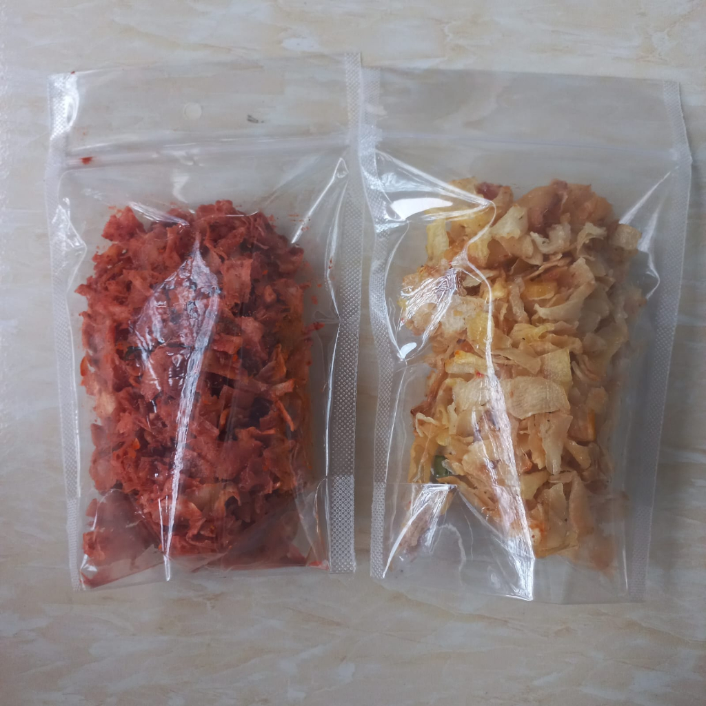 

Kripik keripik singkong keriting 150GR