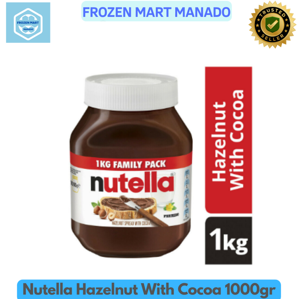 

Nutella Hazelnut With Cocoa 1000gr - Frozen Mart Manado (Frozen Food Manado)