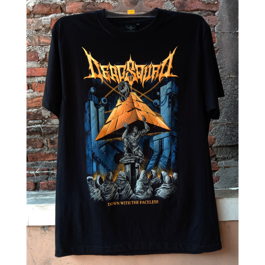 KAOS ORIGINAL DEADSQUAD / DEAD SQUAD MERCH / DOWN WITH THE FACELESS