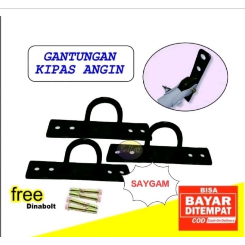 gantungan kipas angin bracket gantungan lampu
