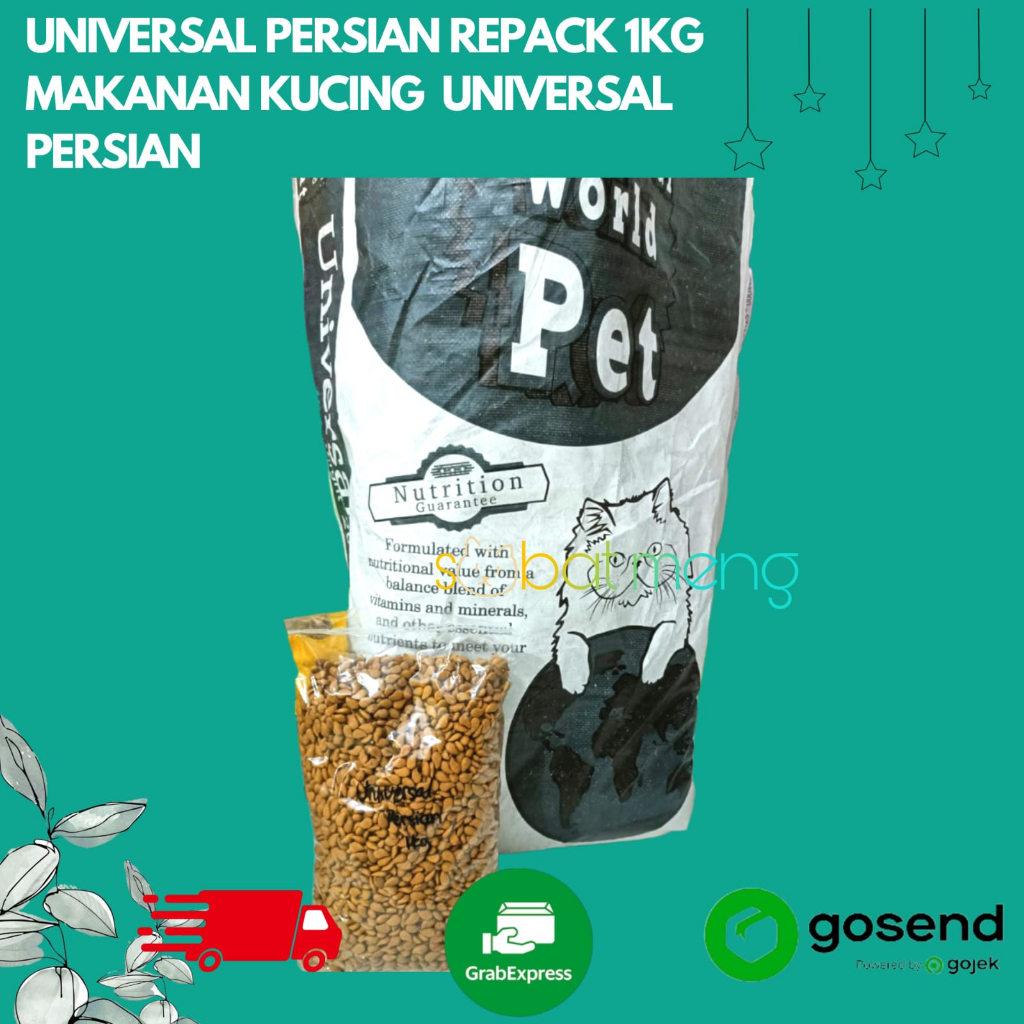 UNIVERSAL PERSIAN 1KG | MAKANAN KUCING  UNIVERSAL PERSIAN