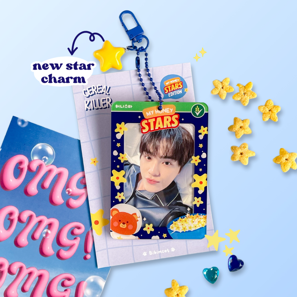 

gk Cereal Killer Acrylic Kpop Photocard Card Holder / PC Frame by Bibimcat