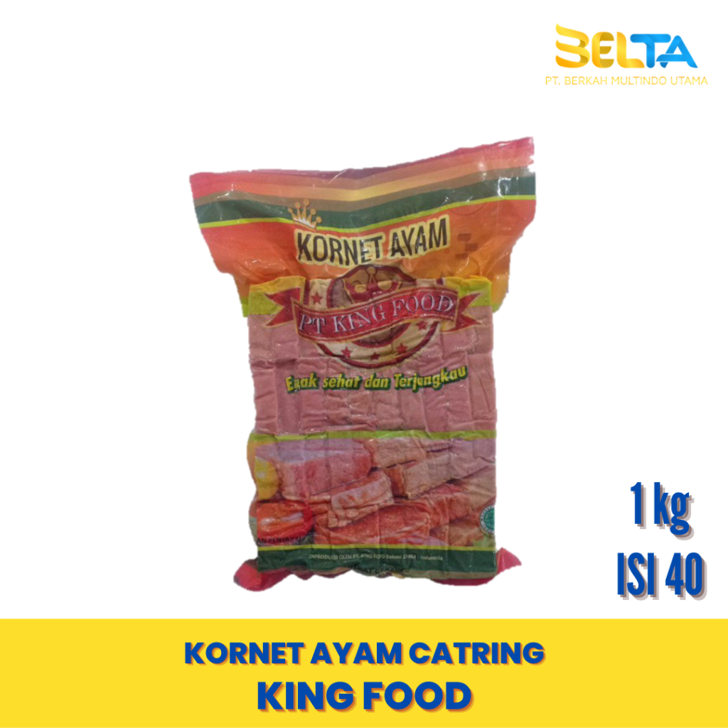 

Kingfood Kornet Ayam Cathring 1Kg Katering King Food Distributor Makanan Beku Frozen Food