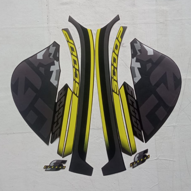 Stiker Striping Honda Scoopy Sporty 2022 - List Stiker Standar Scoopy Sporty 2022 Termurah&terlaris