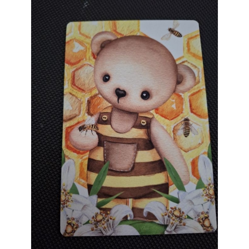 

kartu pos beruang natal/christmas bear postcard