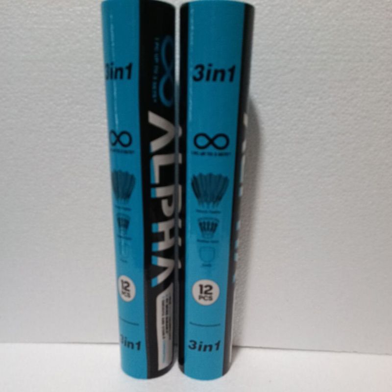 shuttlecock ALPHA 3 in 1/kok bulutangkis ALPHA 3 in 1