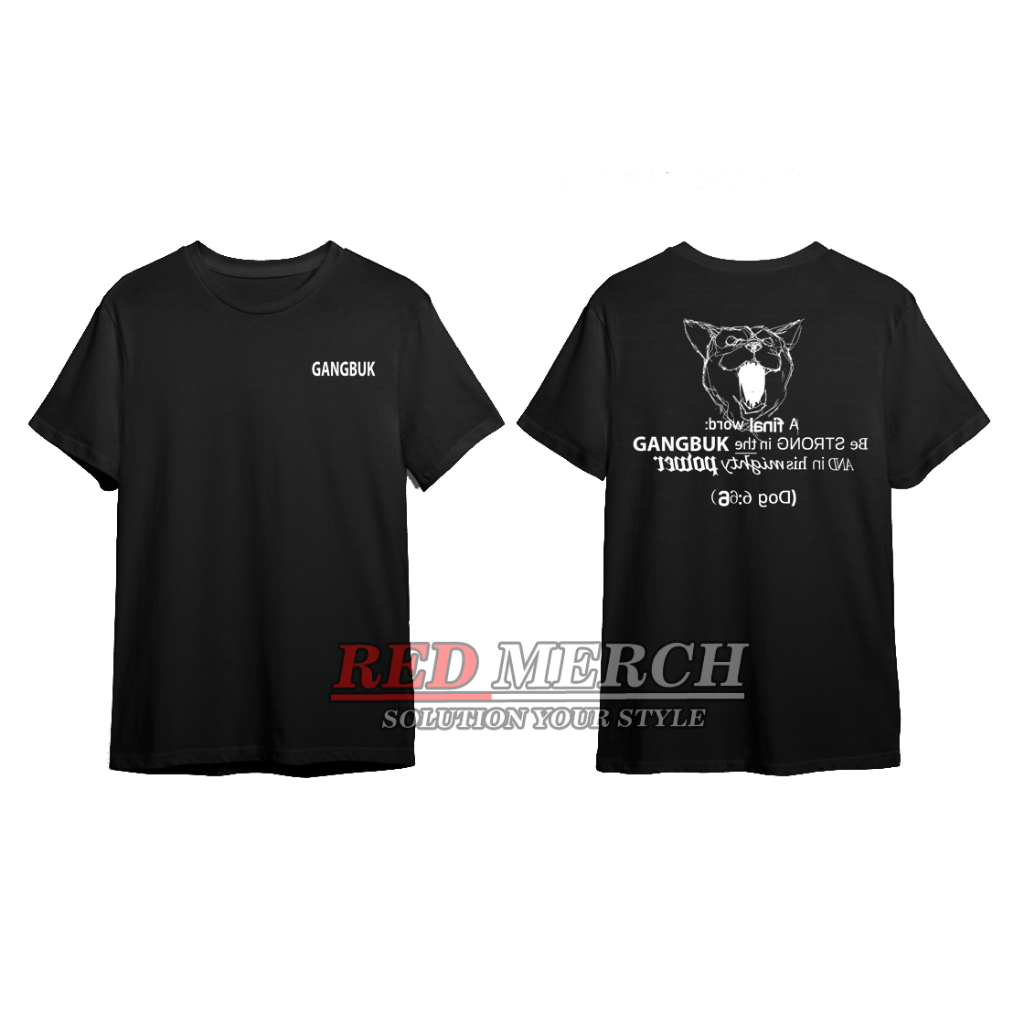 Baju Kaos atasan Lengan pendek Goddog Lookism Gangbuk Lookism Webtoon