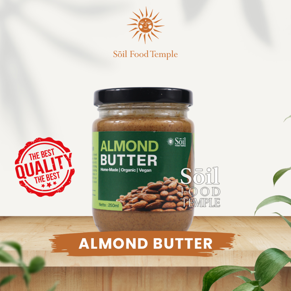 

Home-made Almond Butter | Selai Kacang Almond | 275gr